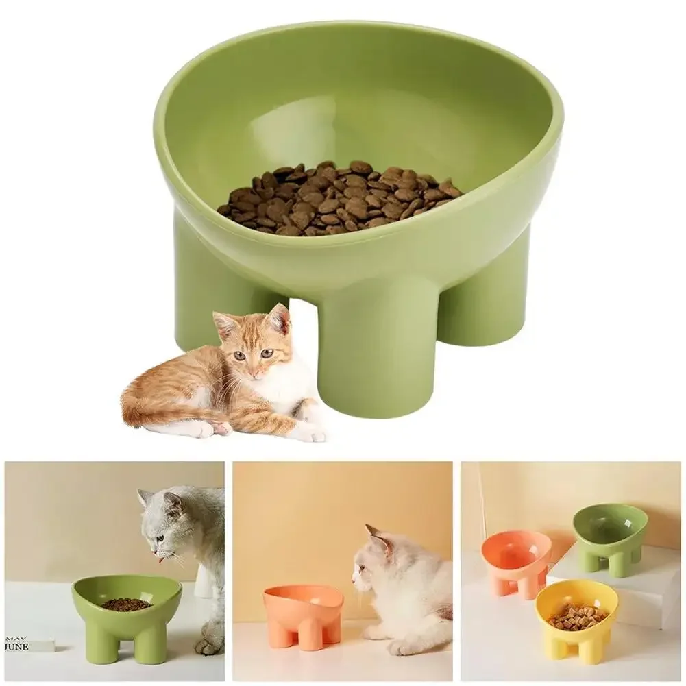 Gamelle chat – bol surélevé pastel
