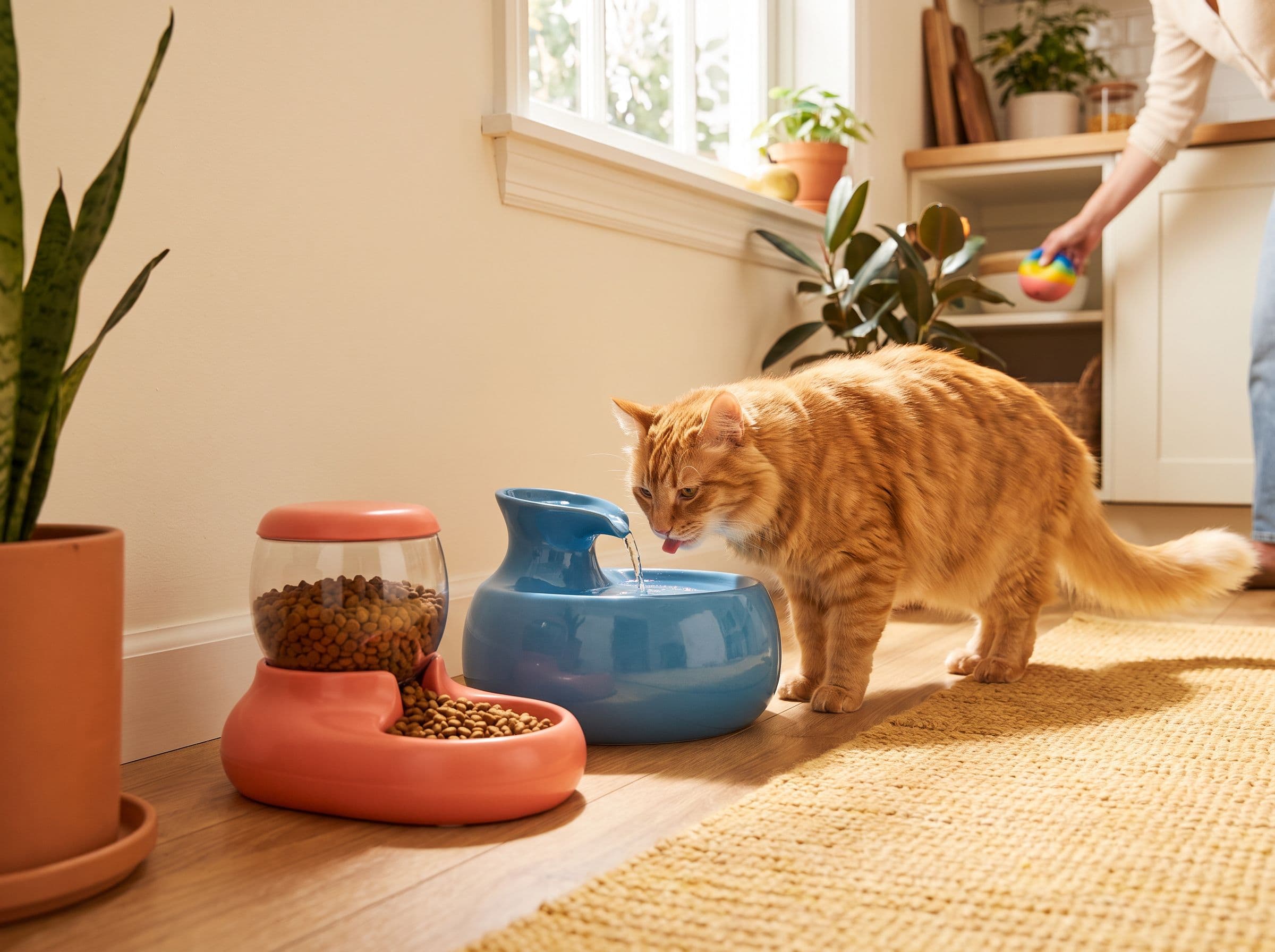 Pourquoi mon chat ne mange que a cote de sa gamelle